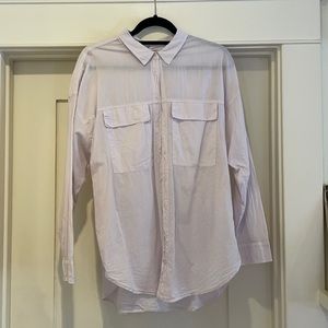 Xirena Button Front Poplin Blouse